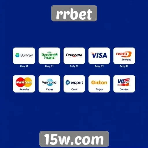 Opções de pagamento disponíveis na plataforma rrbet